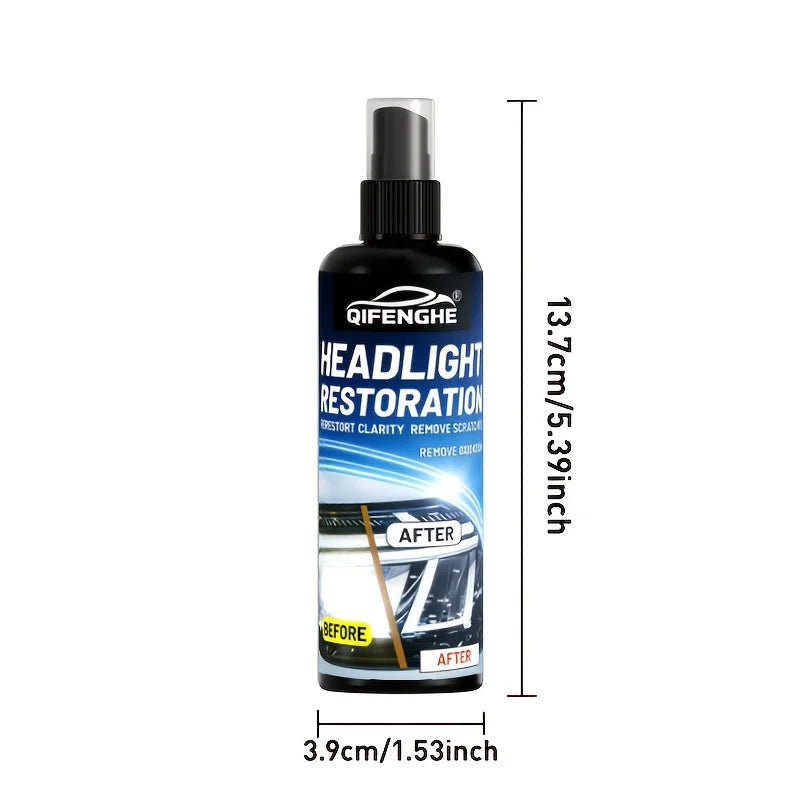 Car Headlight Restore Polish 3.5oz – Removes Yellowing & Haze Headlight Restore Polish Oasis Select Headlight Kit