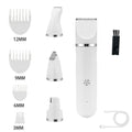 4-in-1 USB Rechargeable Electric Pet Hair Clipper | Low Noise
