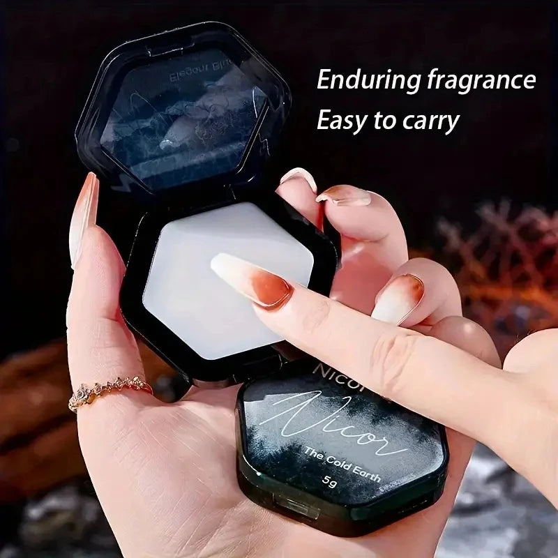 NICOR Men's Solid Perfume Balm – Portable EDP Fragrance 5g Solid Perfume Balm Oasis Select