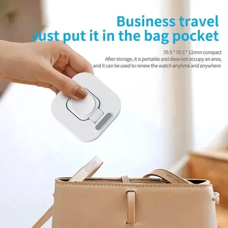 Magnetic Wireless Watch Chargers Station Dock for Apple Watch Series S9/S8/S7 Ultra 7 6 5 4 Portable Fast Charging Base Bracket Oasis Select