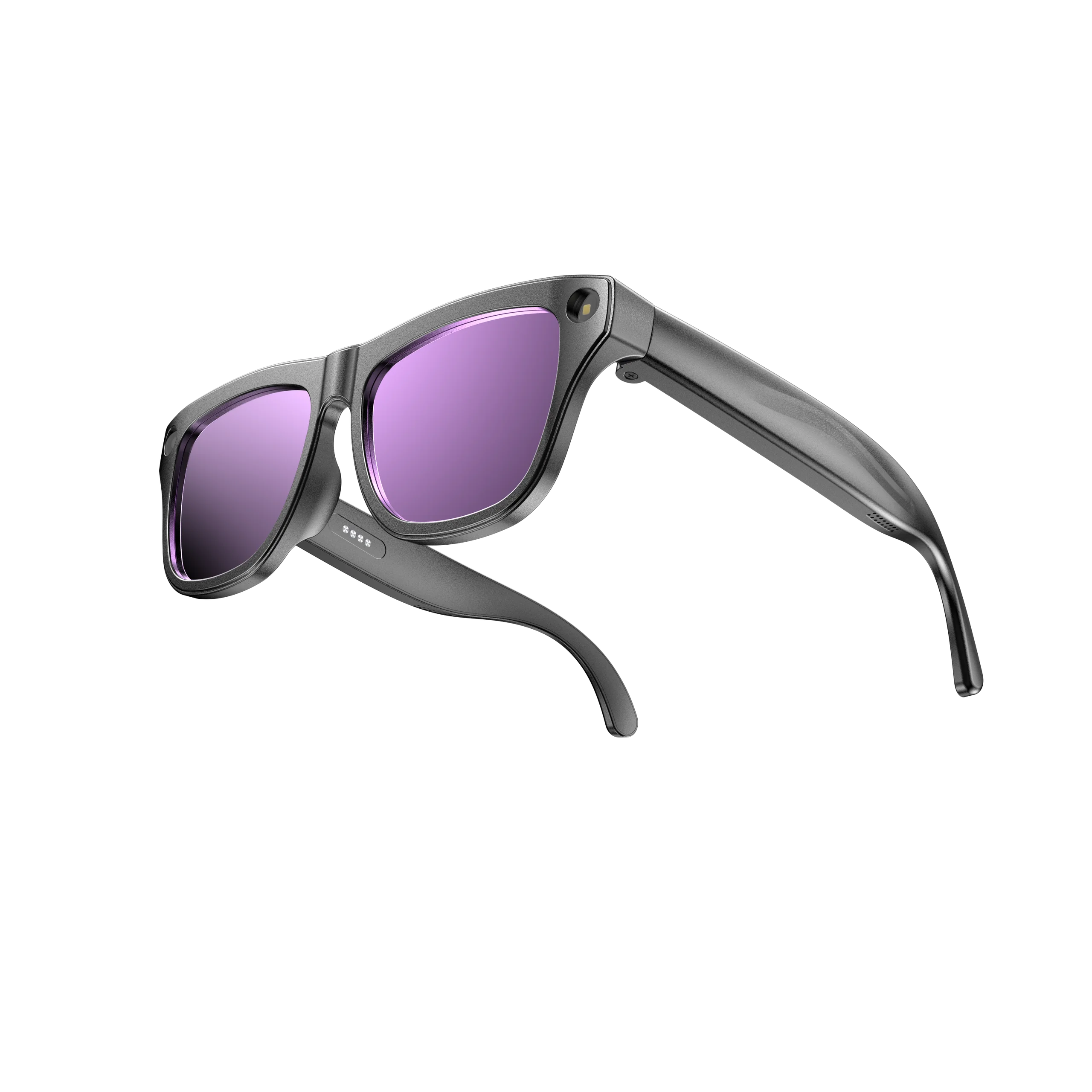 MINGCC AI Smart Glasses Bluetooth Translation Camera 3 Lenses