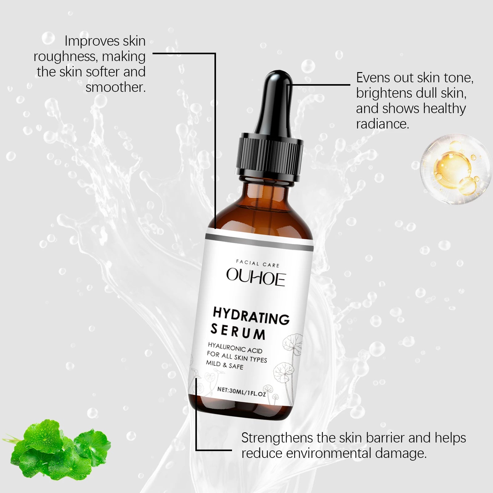 Centella 30ml Face Serum – Hydrating, Soothing & Repairing Face Serum Oasis Select