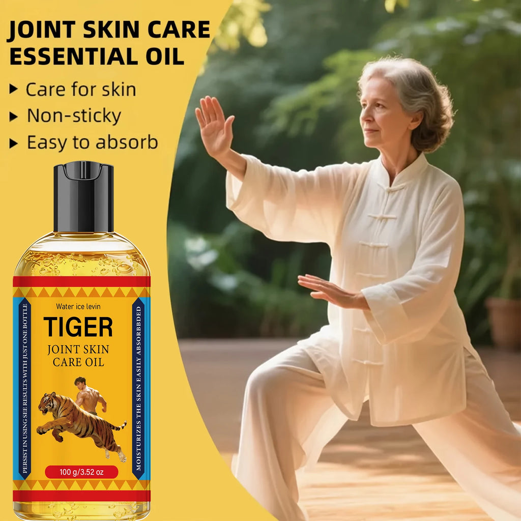 Collagen Tiger Joint Body Oil – Firming & Hydrating Skin Care Firming Body Oil Oasis Select