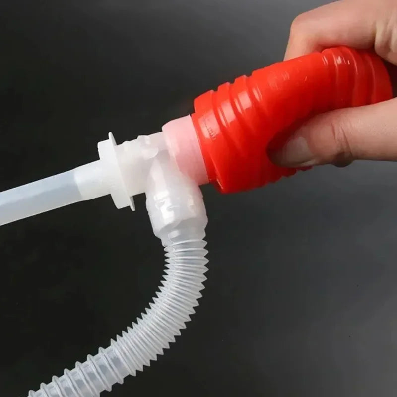 Manual Oil Pump Automobile and Diesel Oil Transfer Sucker Water Absorption and Oil Absorption Transfer Pump Funnel Oasis Select