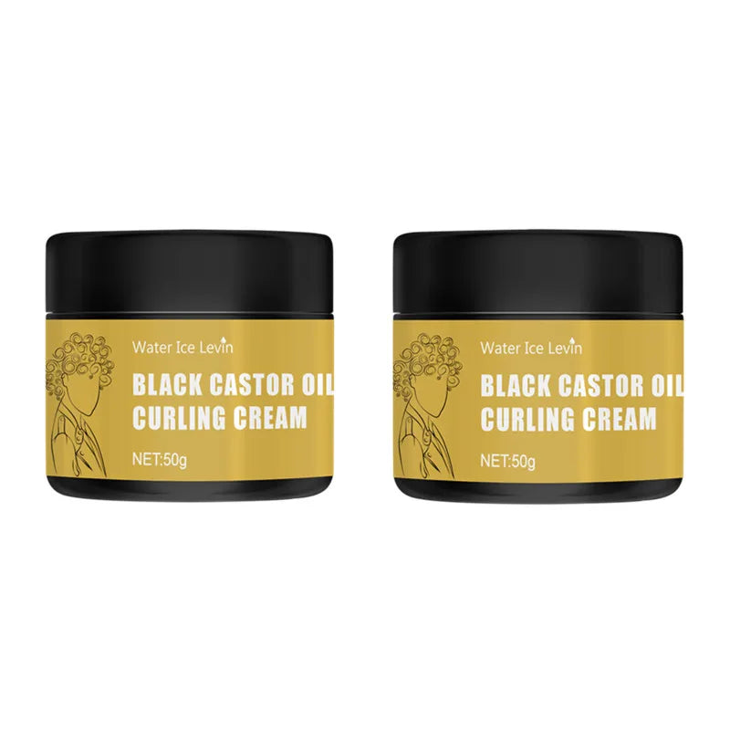 Black Castor Oil Healthy Moisturizes And Defines Curls Suitable For Dry Curly Hair For Both Men And Women,Repair Hair Tangles Oasis Select 2pcs
