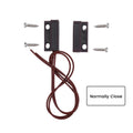 MC-38 Wired Door and Window Sensor Detector Magnetic Switch NC/NO, Suitable for Home Security Alarm System Oasis Select Normally Closed