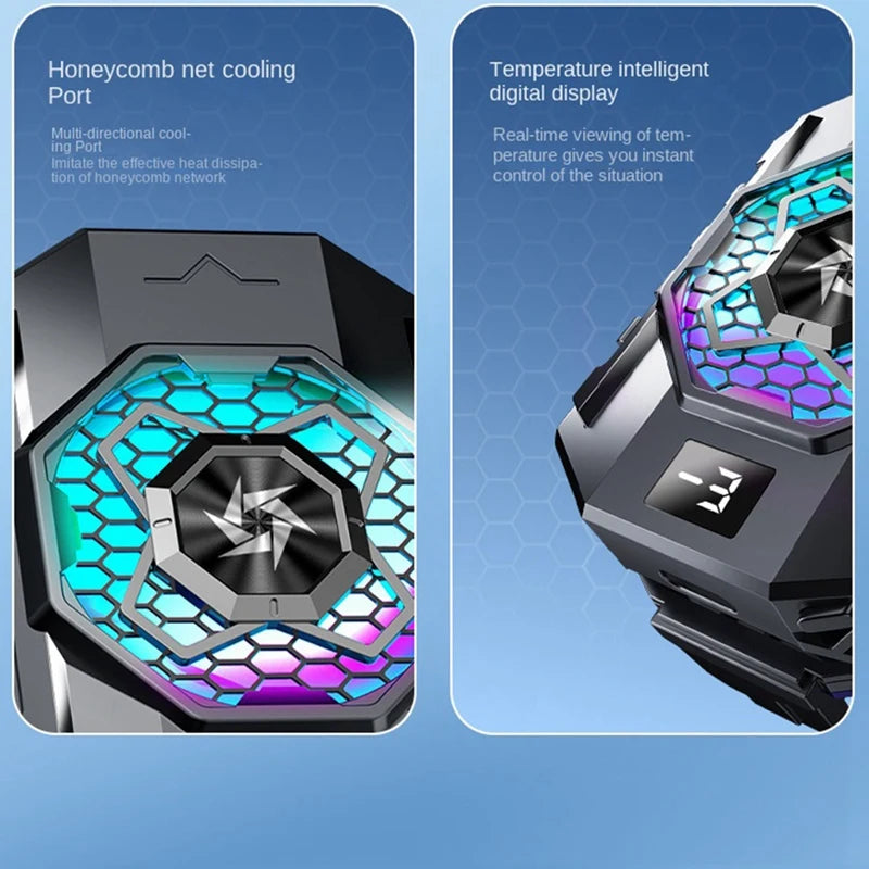 WISH SL31 Mobile Phone Cooler Cooling Fan Radiator TEC Adjustable Semiconductor Refrigeration Game Cooler For Cellphones Oasis Select