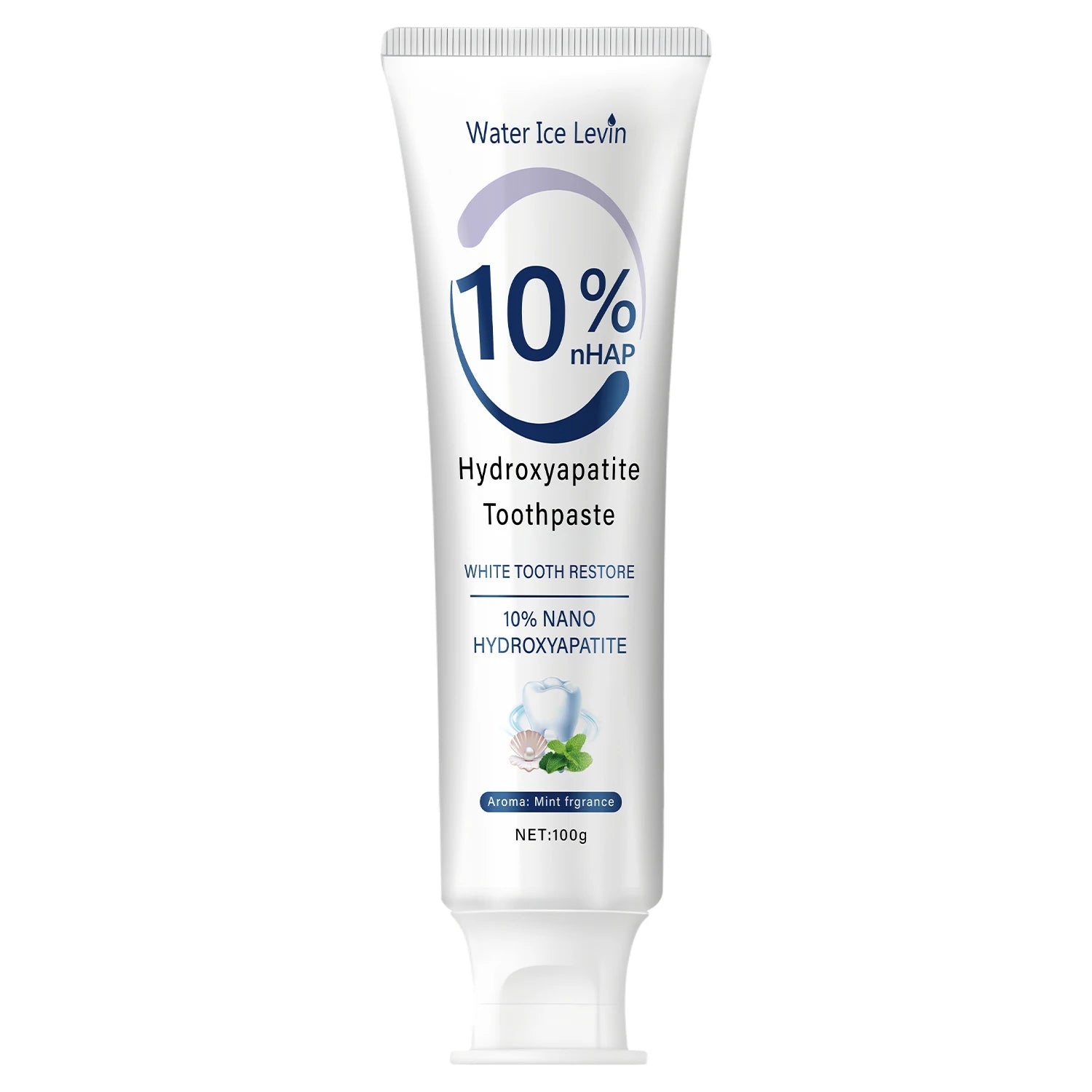 10% Nano Hydroxyapatite Toothpaste Restores White Teeth. Protects Gums. Deep Cleans. Brightens Smile. 100g Fresh Mint. Oasis Select 1Pcs