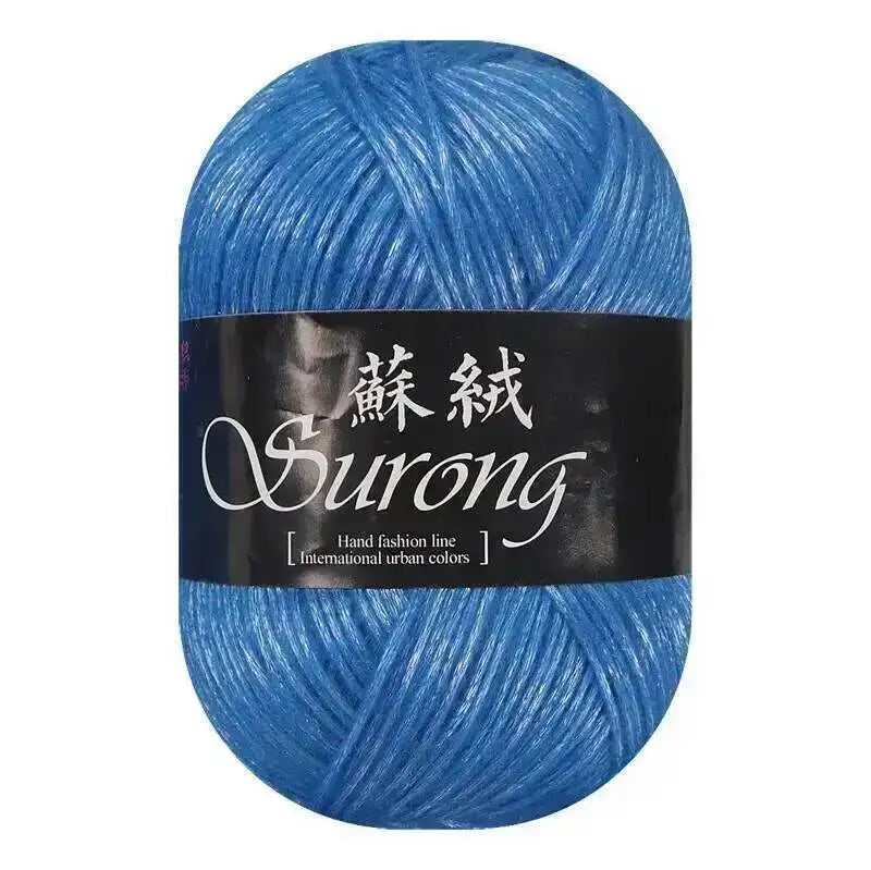 100g Metallic Hand knitting Yarn Crocheting silk acrylic Yarn to knit sweater blanket hat line Crocheting bag slipper Thread Oasis Select