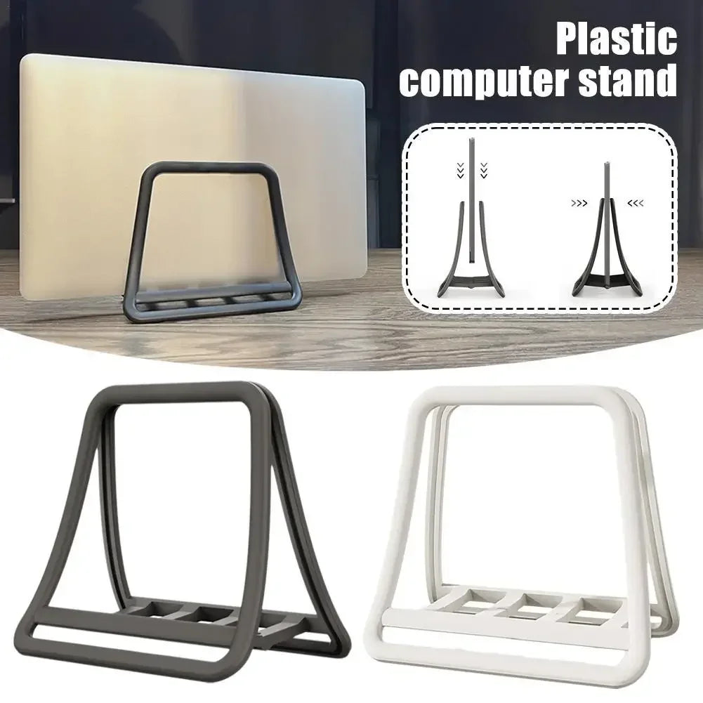 Non-Slip Vertical Laptop Stand Detachable Stable Desktop Notebook Dock Storage for Macbook Air/Pro/Ipad/Lenovo/Dell Oasis Select