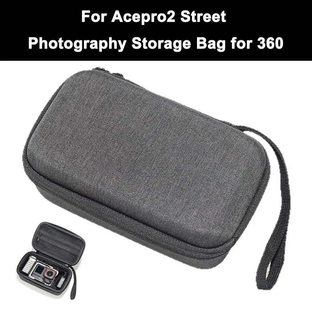 For Insta360 Ace Pro 2 Street Camera Set Storage Bag Protection Aluminum Alloy Rabbit Cage Sports Camera Bag Accessories Oasis Select