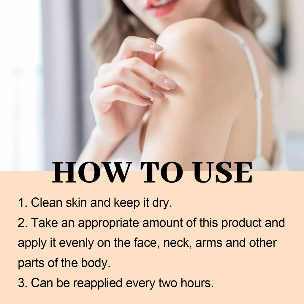 SPF 100+ Face & Body Sunscreen – Non-Greasy UVA/UVB Cream Facial Sunscreen Oasis Select