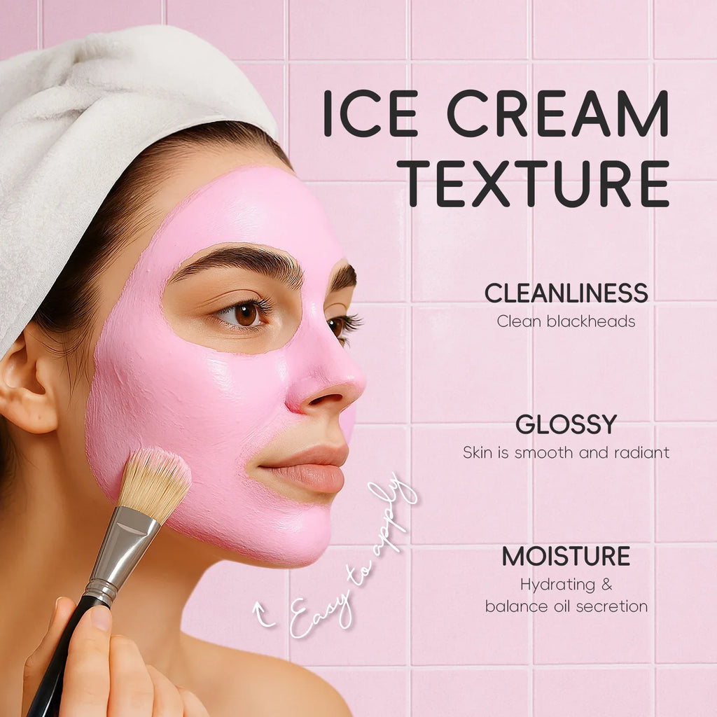 LAIKOU Japan Sakura Clay Mud Mask Hydrating Gentle Cleansing Refreshing Oil Balancing Daily Facial Skin Care Mask 5g Oasis Select