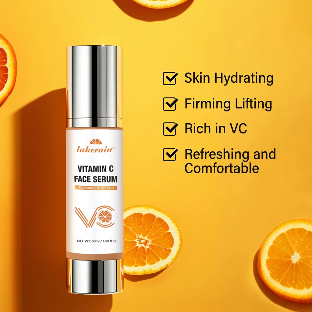 Vitamin C Face Serum Mild Ingredients Moisturizing Restoring Skin Elasticity Refreshing And Comfortable Facial Skin Care Essence Oasis Select