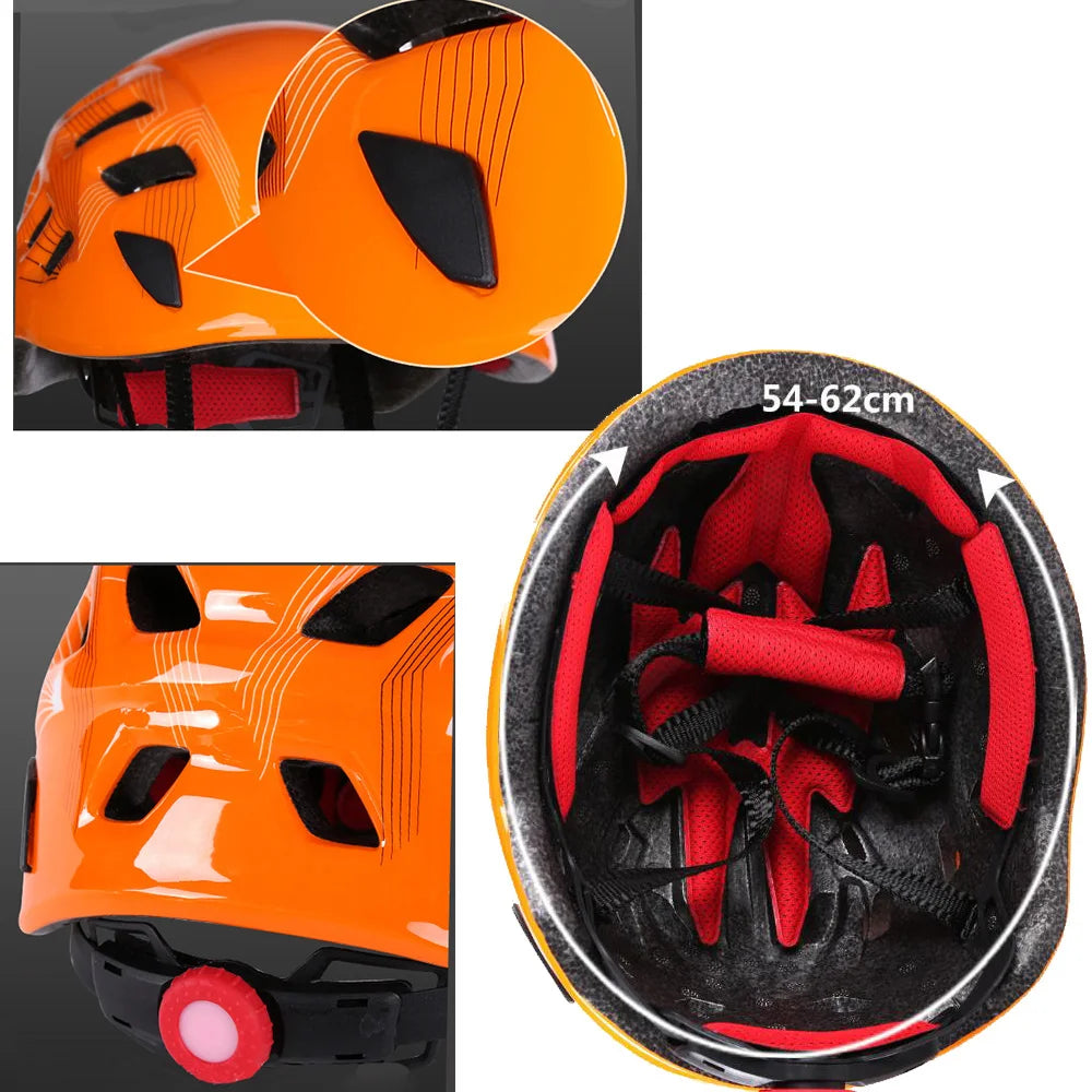 Xinda Rock Climbing Downhill Helmet Ultralight Safety Head Protection Hard Hat Mountain Rescue Equipment Oasis Select