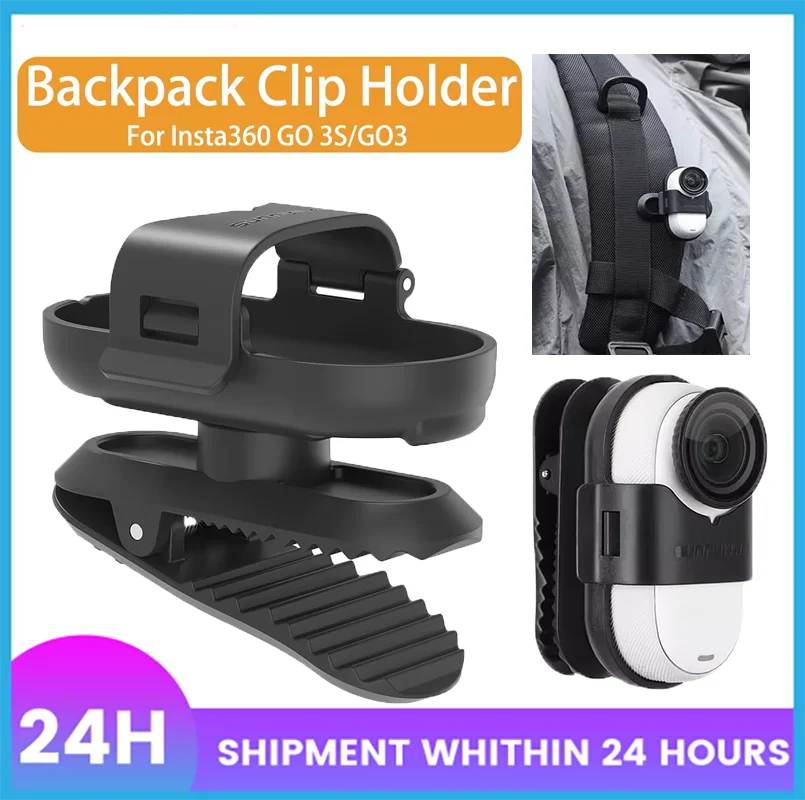 Sunnylife 360° Backpack Clip Mount for Insta360 GO 3S & GO 3