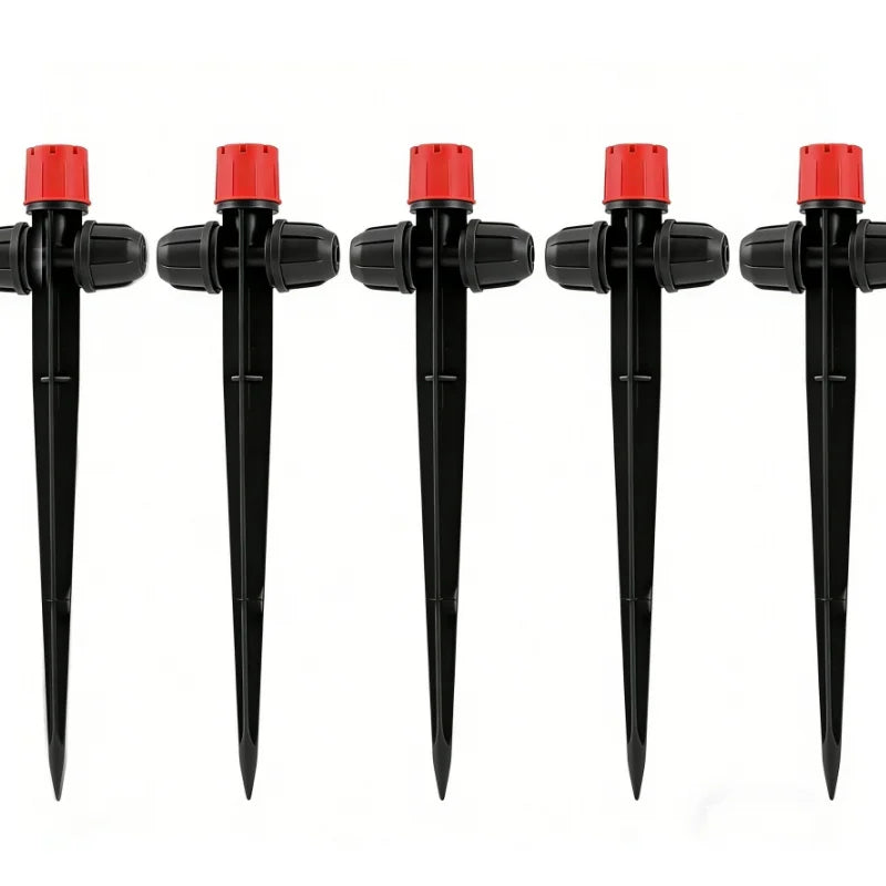 360° Adjustable Spike Dripper Sprinkler | Garden Irrigation Set