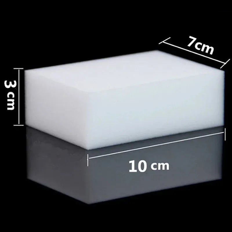 10-60Pcs 100x70x30mm Magic Sponge Eraser White Melamine Sponge Cleaning Sponge for Kitchen Office Bathroom Cleaner Cleaning Tool Oasis Select