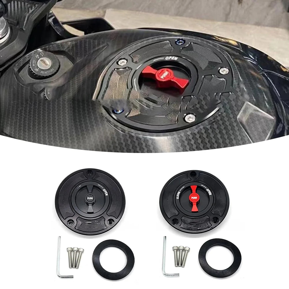 Car Customization Motorcycle Fuel Tank Cap Custom Fuel Tank Cover For Suzuki Bike Styling Wear-resistant Design Oasis Select