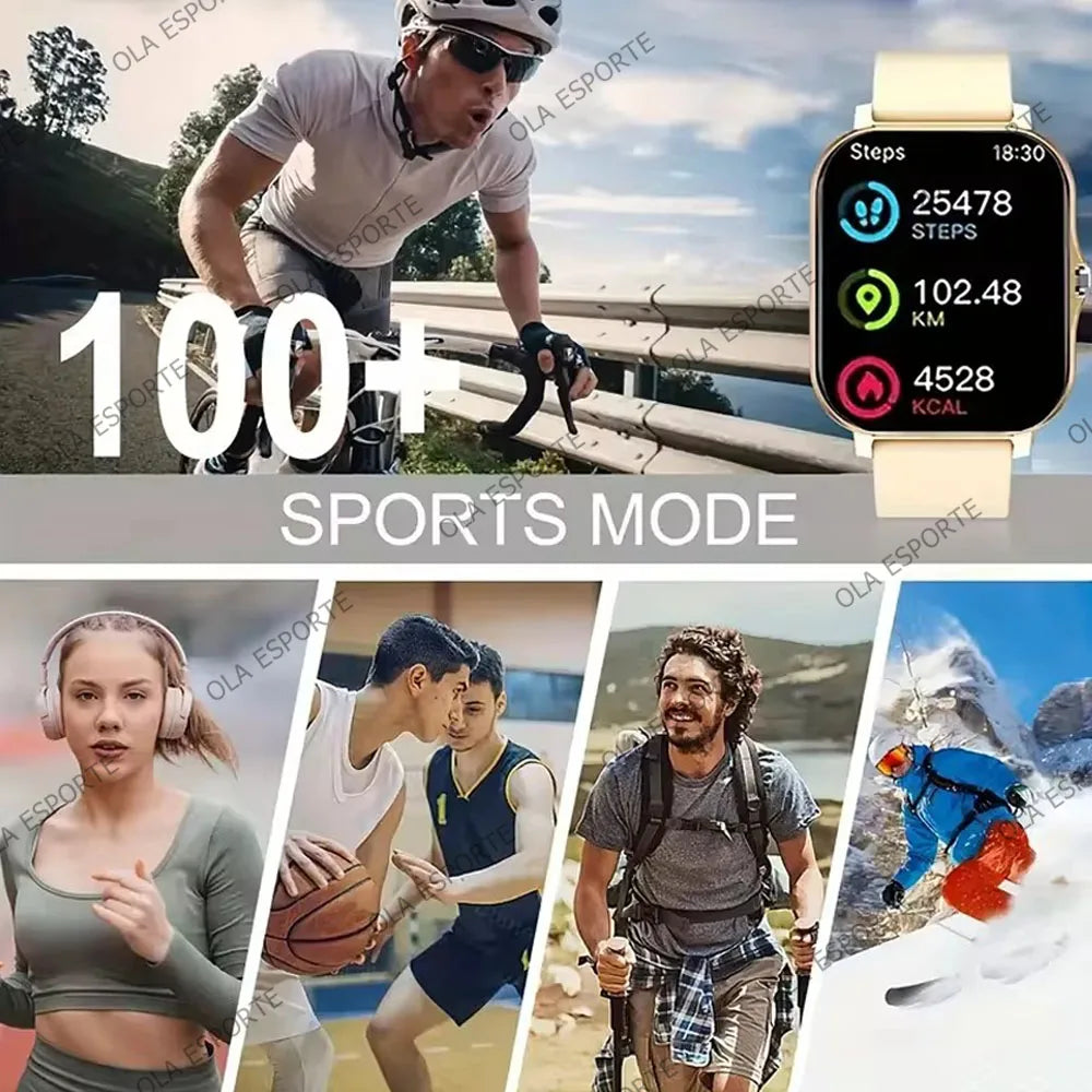 HW12 Smart Watch 1.83" HD – Calls, Fitness & DIY Dials