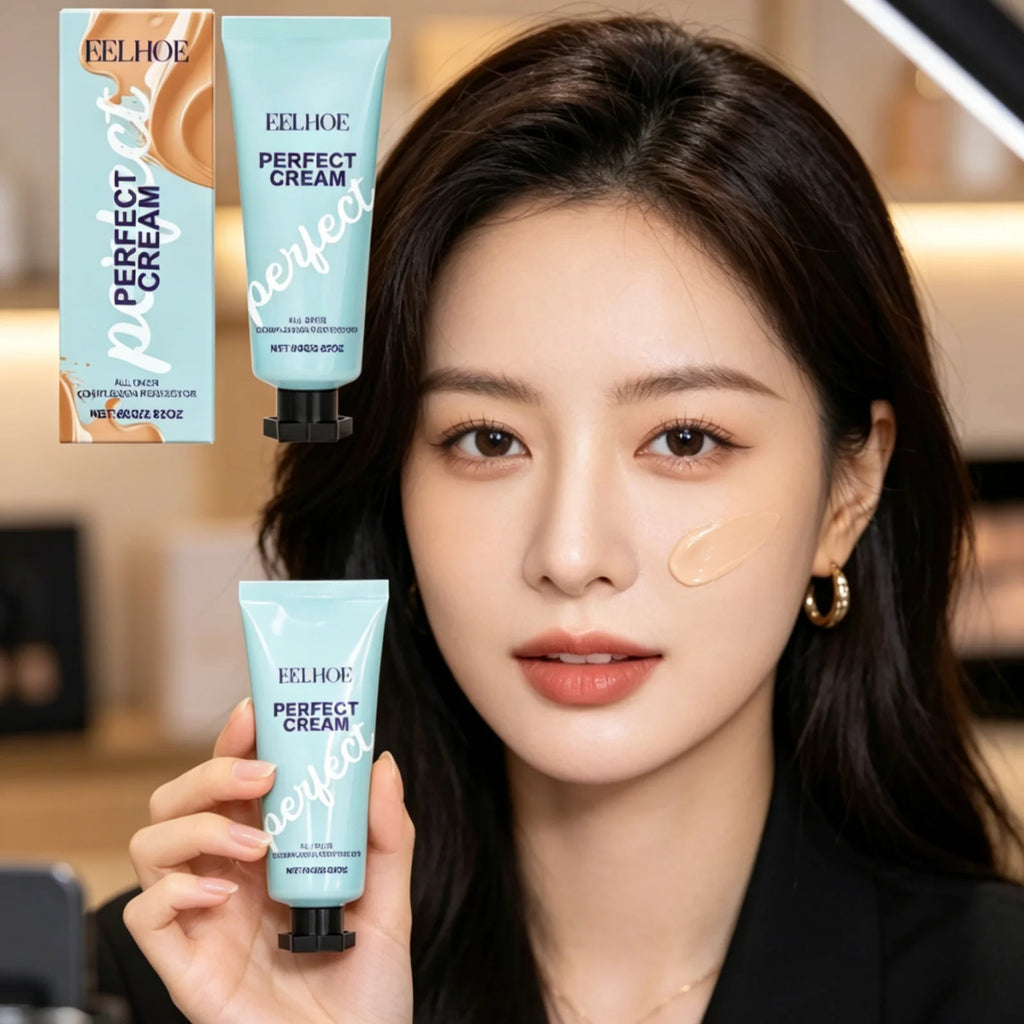 EELHOE Full Coverage Concealer Even Skin Tone Flawless Coverage Deep Moisturizing Waterproof Daily Makeup Complexion Perfector Oasis Select