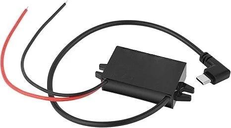 Waterproof DC/DC 24V/12V To 5V 5A 25W USB Type-C Right Angle Step Down Converter Output Buck Module Power Adapter For Dash Cams Oasis Select Right Angle Type-C 24V 12V 5V 3A