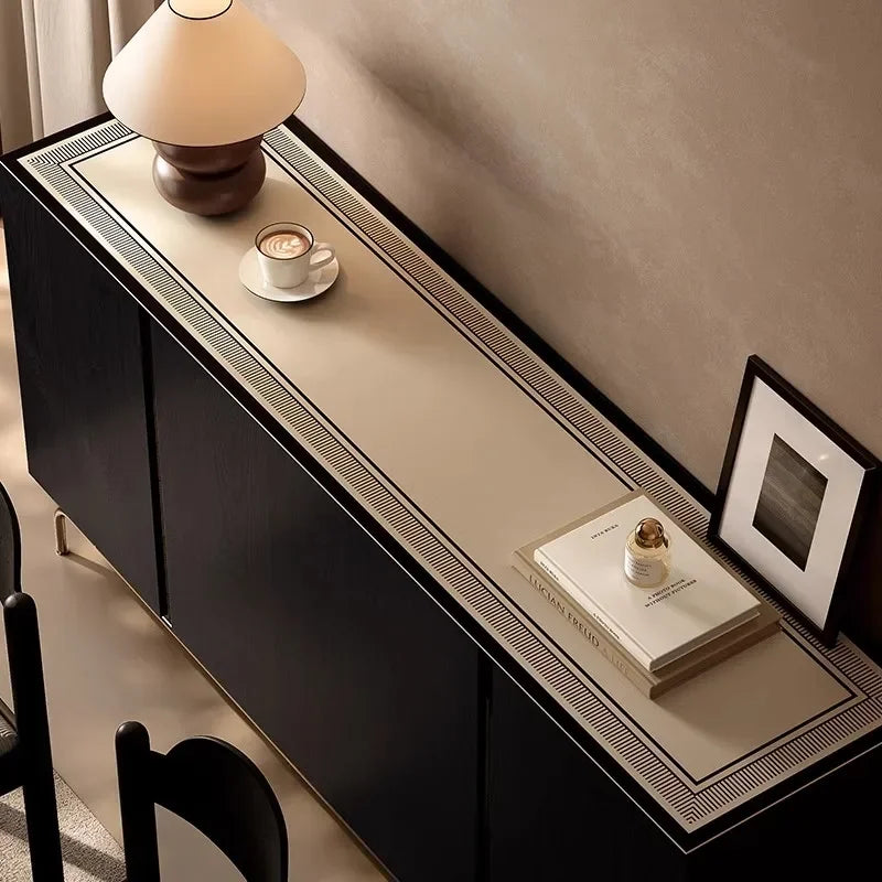 Light Luxury Side Cabinet Table Mat Oil-proof Waterproof Washless TV Cabinet Shoe Cabinet Countertop Protective Mat Cover Oasis Select