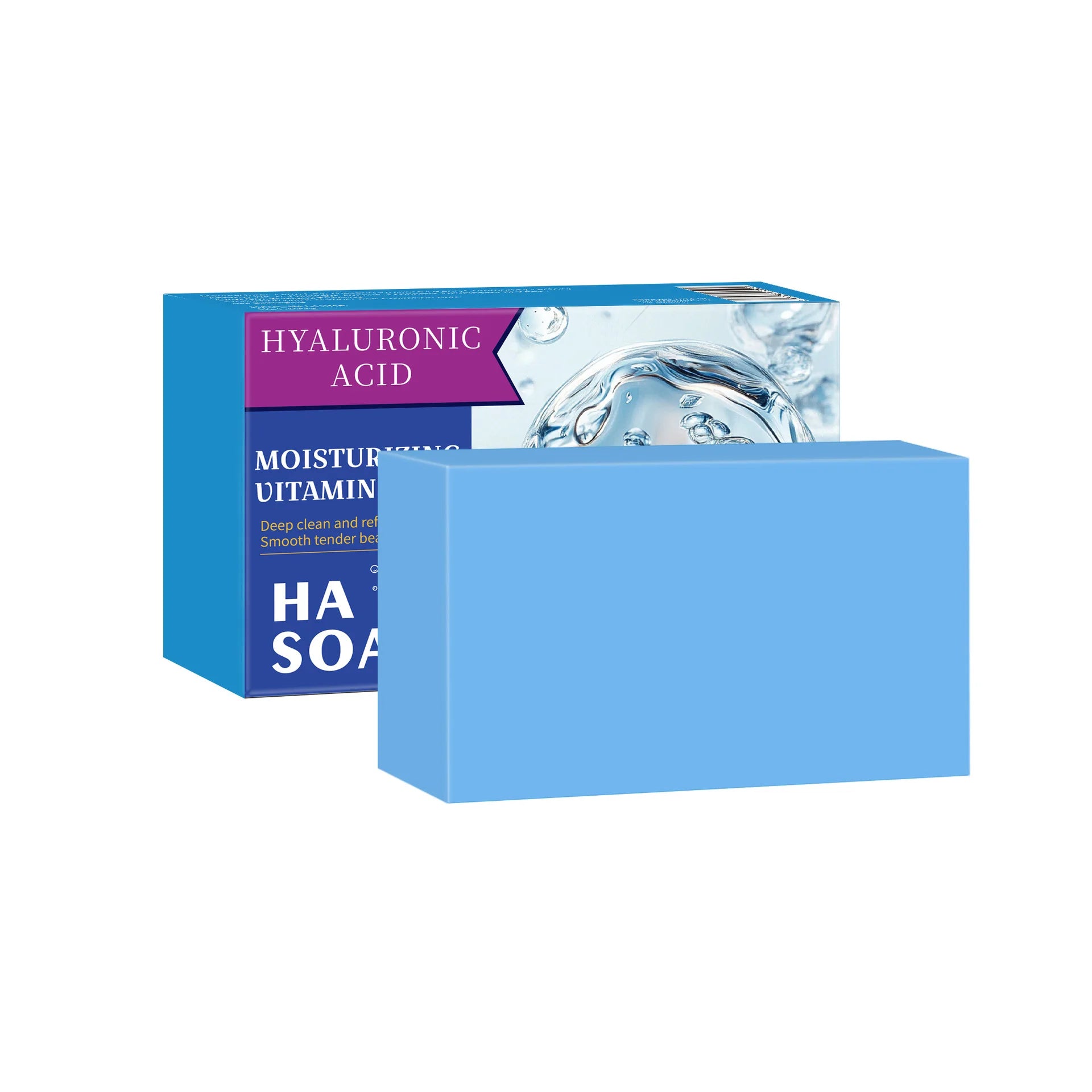 Rice & Turmeric Vitamin C Soap Bar | Face & Body Cleanser Natural Cleansing Bar Oasis Select Hyaluronic Acid Soap
