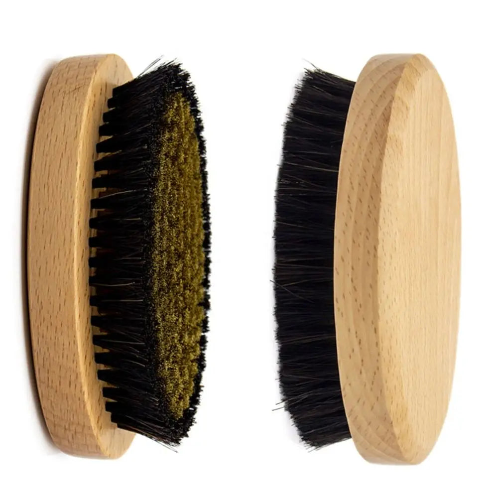 Wood Copper Wire Dry Body Brush – Exfoliating & Massage