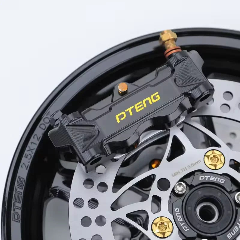 PTENG large radiation caliper modification universal four piston PTU9 brake caliper Oasis Select