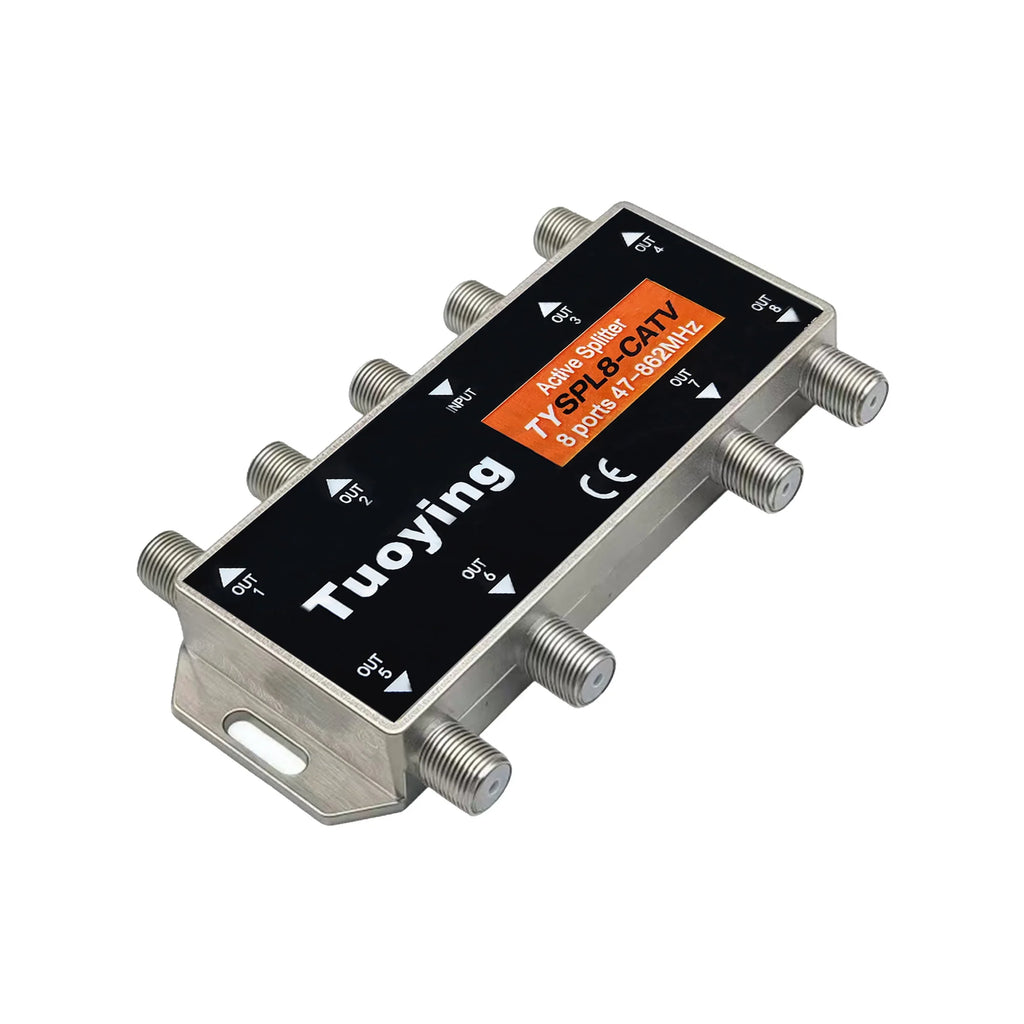 Satellite Signal 8-Way Splitter, Cable TV 8-Port Splitter, SAT 8-Way Splitter Oasis Select