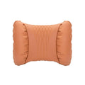 Nappa Leather Car Headrest & Lumbar Support Pillow Set