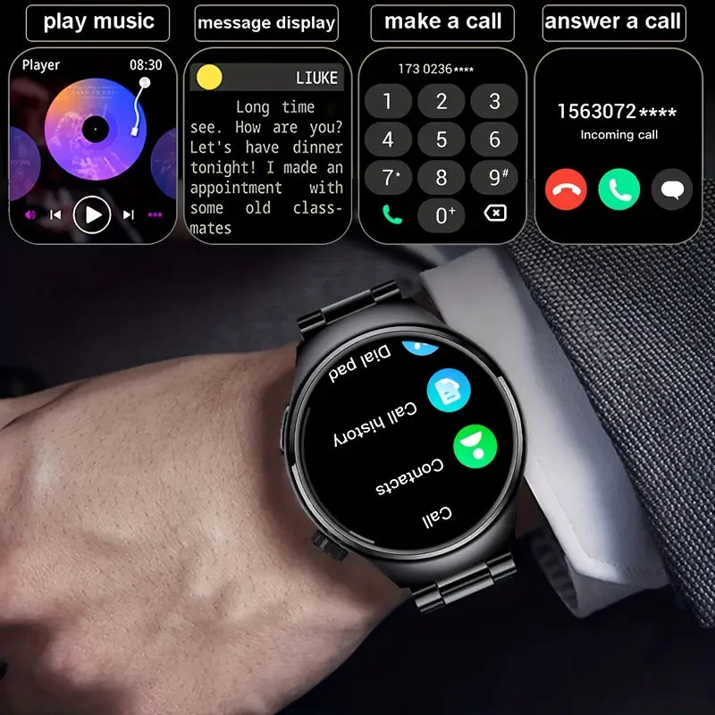 ERUN Smartwatch 1.5" Touch Screen – Call, Sport & Sleep Tracker