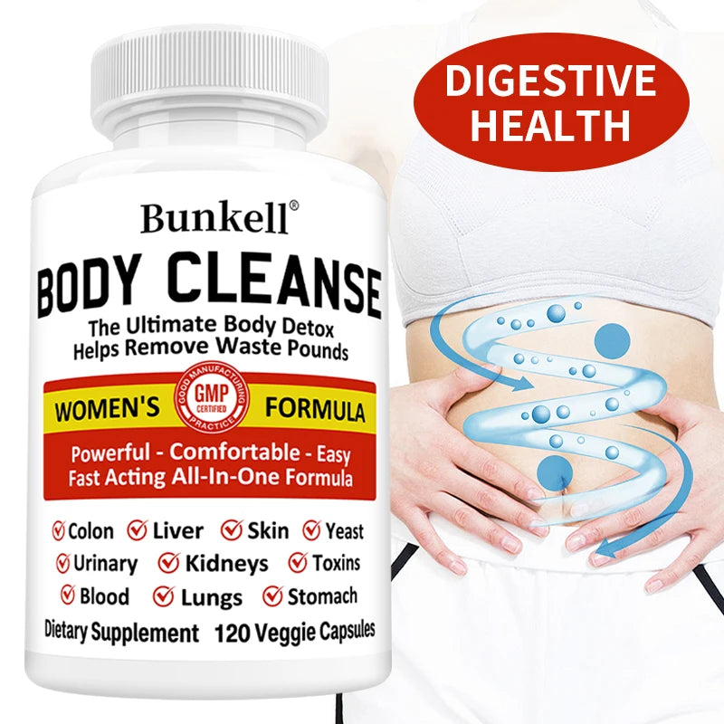 Plant Blend Extract Capsules – Candida Cleanse & Liver Detox Detox Supplement Capsules Oasis Select