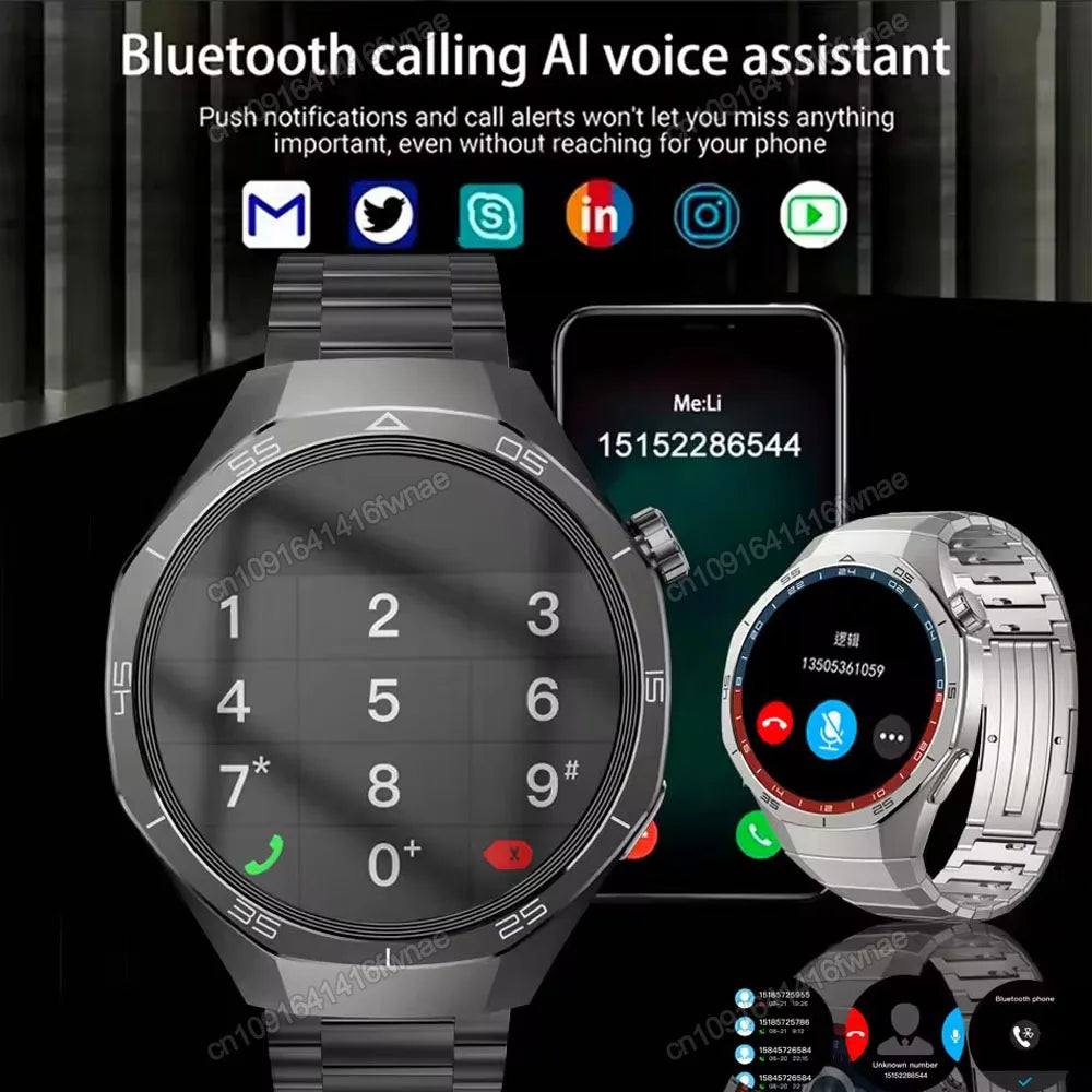 Ola Esporte Smart Watch GPS, Bluetooth Call, HD Screen IP68