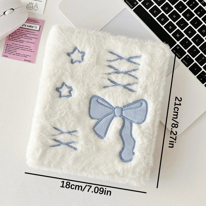 A6 Ballet Plush Bowknot Photocard Binder Album | Kpop Collect Book Photocard Binder Album Oasis Select