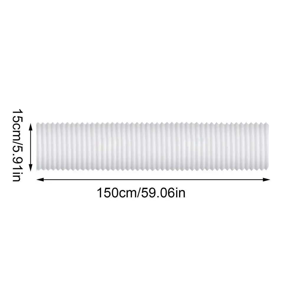 Portable Ac Hose Connector Portable Air Conditioner Parts Fit 5.1in 5.9in Diameter Pipe Joint for Living Room Indoor Workplace Oasis Select 150mm exhaust pipe