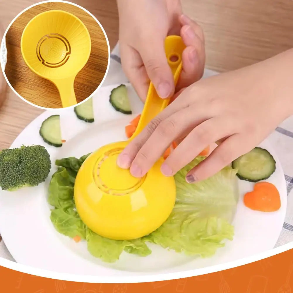 1/2pcs-Rice Spoon,Non-stick DIY Rice Scoop Mold, Rice Ball Spoon, Half Round Rice Porridge Spoon, Kitchen Accessories Oasis Select