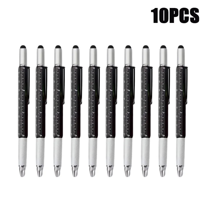 7-in-1 Stylus Pen | Screwdriver, Ruler, Level & Ballpoint