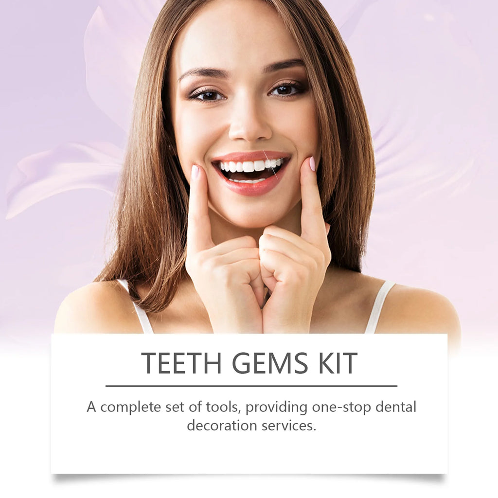 Tooth Gems DIY Kit – Gems, Stickers & Tools for Glam Smile