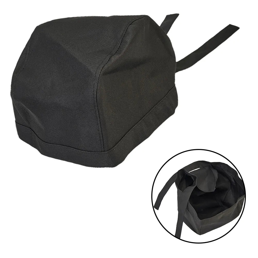 Adjustable Chef Hat | Unisex Kitchen Cooking Cap for Bakers Chef Hat Oasis Select black