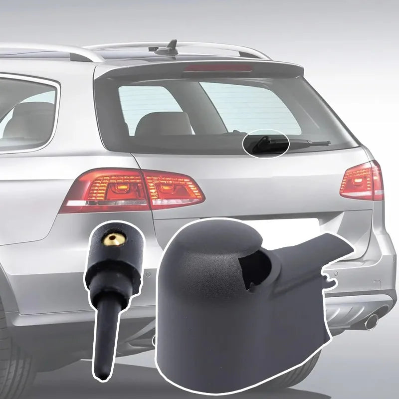Rocker Cover Cap Rear Wiper Arm Washer Jet Nozzle For VW Caddy 2004-2017 Golf Plus Scirocco-Typ 13 137 Tiguan MK1 Polo GTI Skoda Oasis Select
