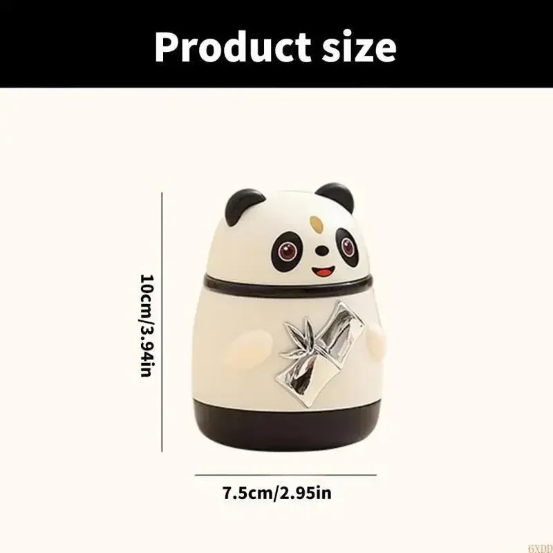 Cute Cartoon Panda Toothpick Holder Automatic Toothpick Box Push-type Toothpick Box Suitable For Home Bar Party Oasis Select