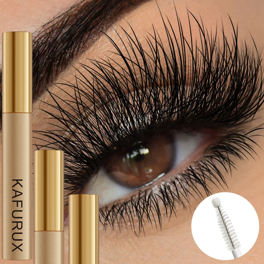 KAFURUX 3-Pack Lash & Brow Enhancer Serum | Natural Korean Beauty