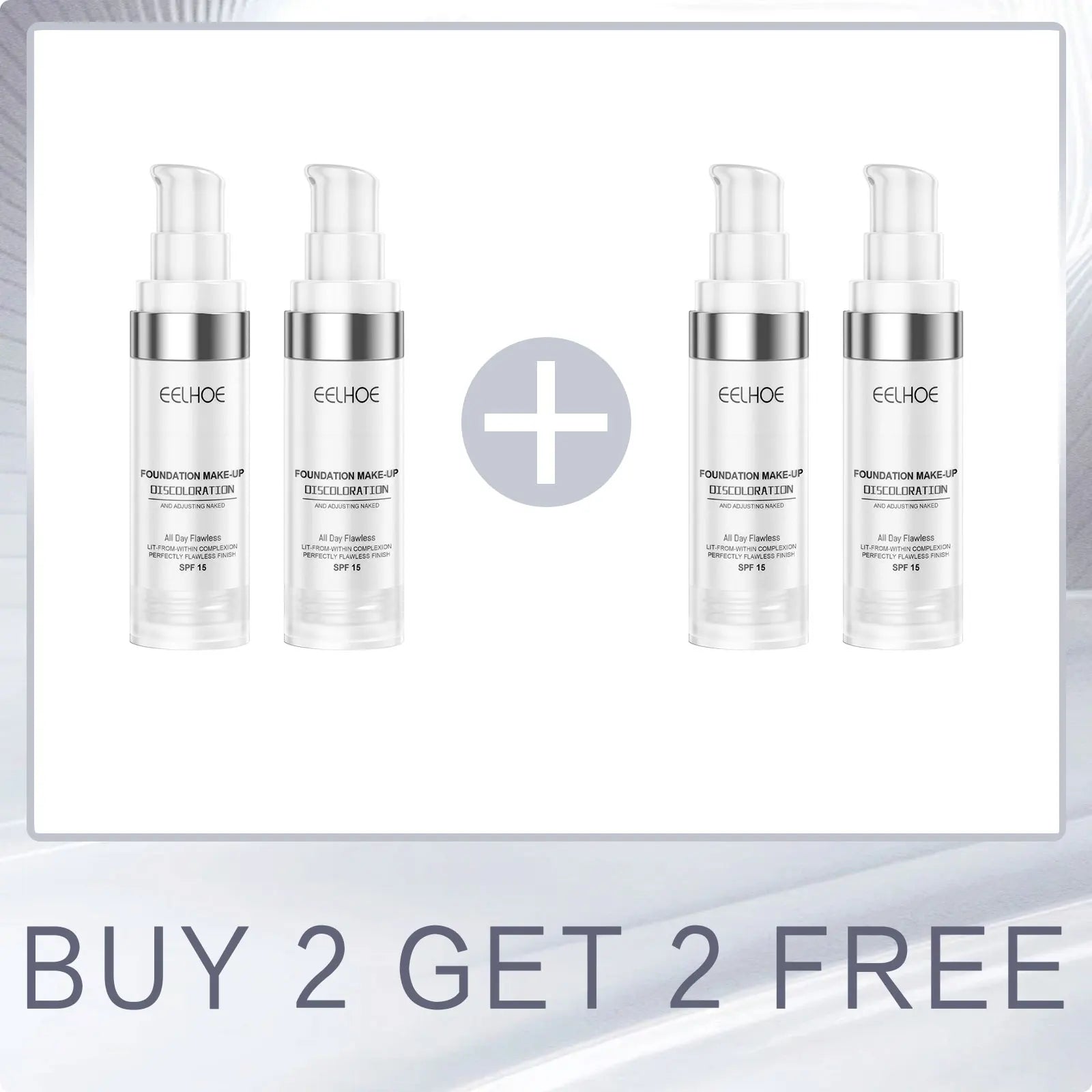 EELOHE Liquid Foundation Brighten Even Skin moisturizer Hydrating Lasting Oil-Control Dry To Oily Skin Care Face Concealer Cream Oasis Select Buy 2 for 2 Free