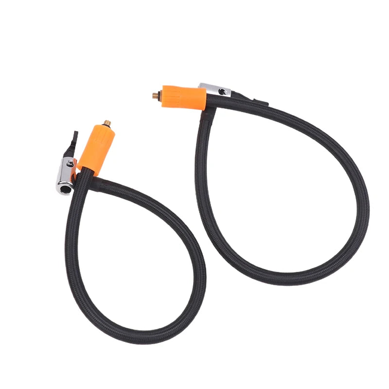 40/50CM Car Air Pump Extension Tube Thread Quick Inflation Hose Copper Connector Car Moto Tire Inflation Air Pump Accessories Oasis Select