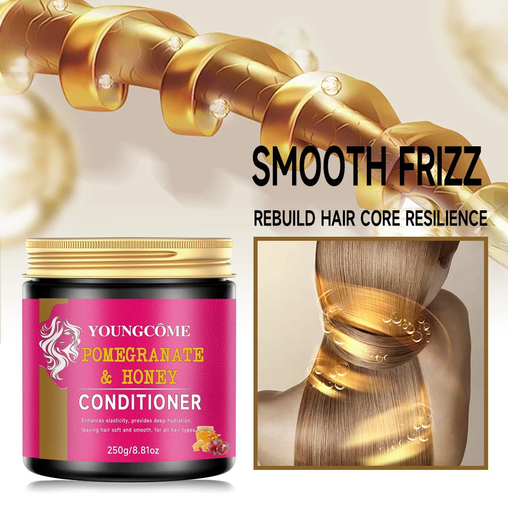 Pomegranate & Honey Leave-In Conditioner for Curly Hair 250g