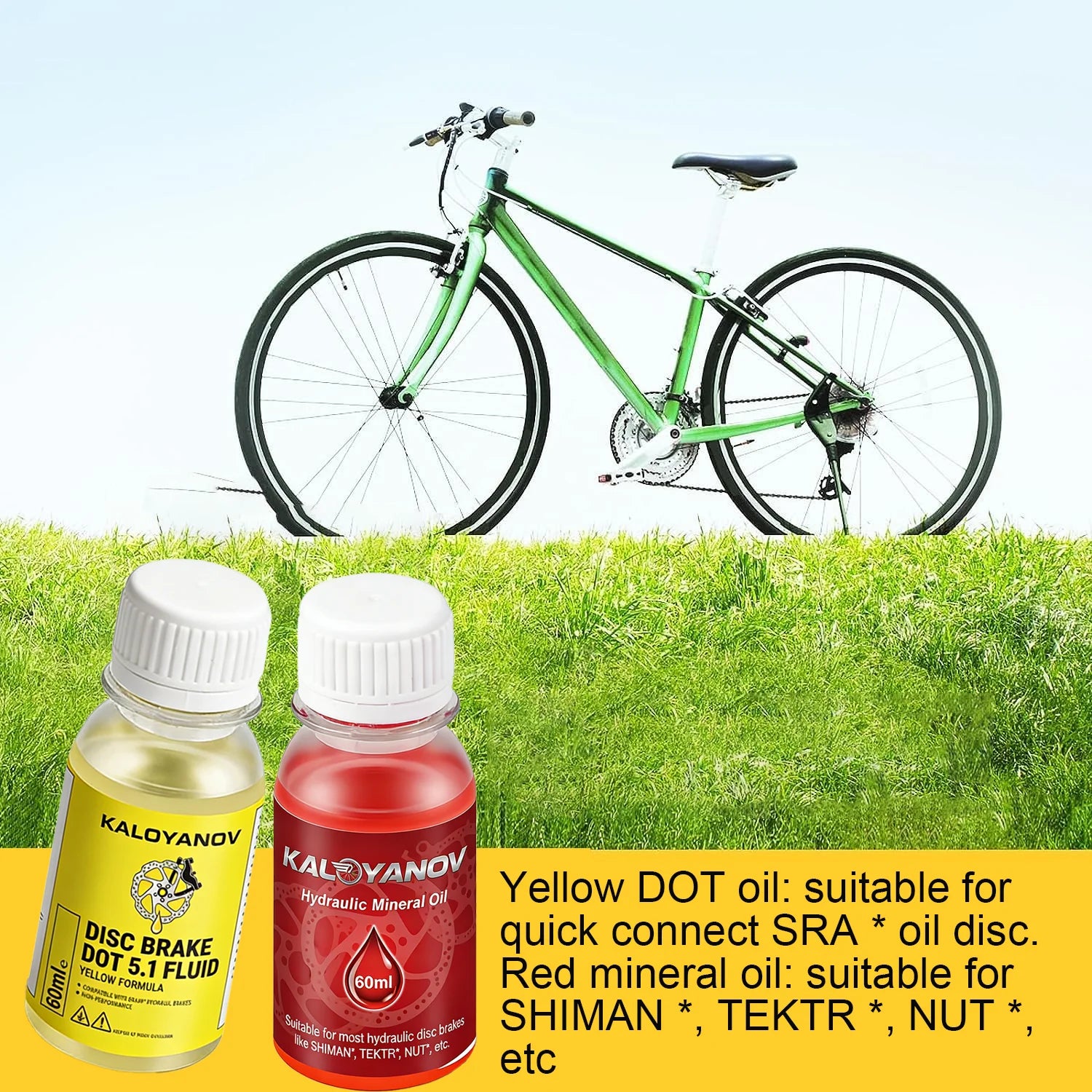 Cycling Universal Bicycle Hydraulic Disc Brake Bleed Kit MTB Road Bike Mineral DOT Oil Fluid Change Maintenance Repair Tools Set Oasis Select
