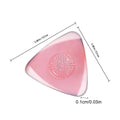 1PC Ruan Pick Plectrum for Stringed Musical Instrument Bulk Guitar Picks Zhongruan Acoustic Nylon Liuqin Playing Training Tools Oasis Select Pink 1PC