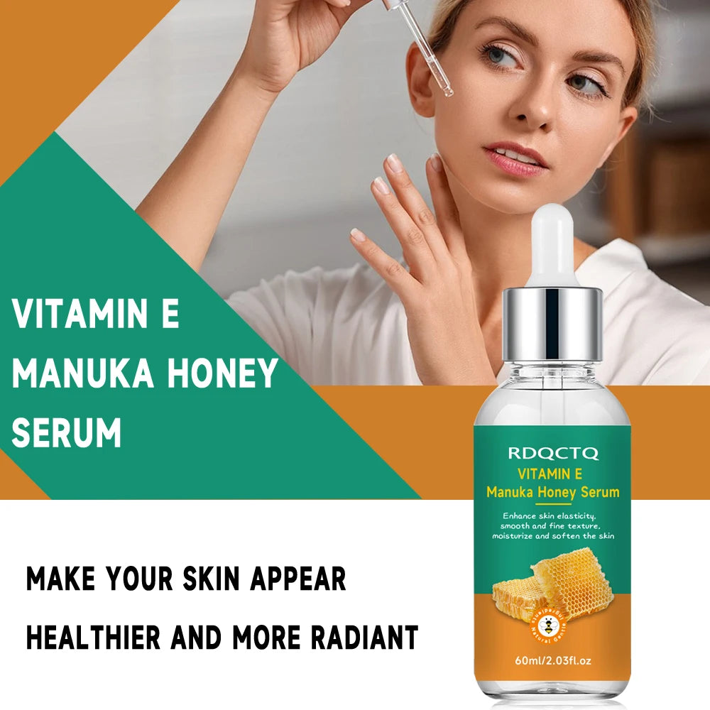 Vitamin E Honey Serum – Hydrating Face Essence for Smooth Skin Hydrating Face Serum Oasis Select